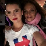 She-also-wore-the-Tshirt-when-she-posed-with-Diane-von-FFurstenberg