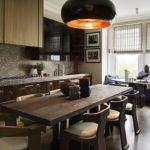 Sol-Campbell-and-Fiona-Barratt-Campbell-in-the-dining-kitchen-of-the-apartment-1
