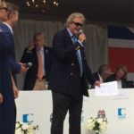 The-12th-Duke-of-Marlborough-with-Derek-Bell-MBE-behind-him-1