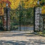 The-estate-boasts-a-suitably-grand-pair-of-entrance-gates-1