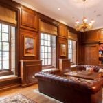 This-panelled-library-is-perfect-for-political-salons-1