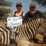 This-repugnant-couple-chose-to-celebrate-their-marriage-by-killing-a-zebra-and-then-posing-with-it-1