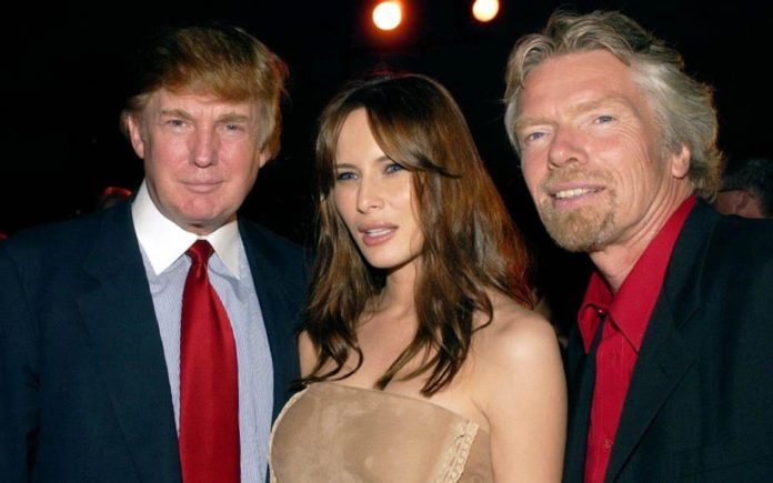 Trump and Branson – Self-described ‘entrepreneur’ Sir Richard Branson sticks his oar in with regard to the US elections and Donald Trump; we say he’s just as ghastly