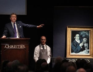 Upping the arts – Christie’s Christie’s report staggering half-year sales of £2.9 billion, July 2015