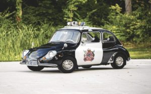 A Seriously Slow Subaru – 1970 Subaru 360 police car to be auctioned by RM Sotheby’s on 1st to 2nd May 2020 as part of the Elkhart Collection in Elkhart, Indiana – Quirky Subaru police car to be sold at auction; unlike anything Colin McRae drove it’s as slow as a snail.