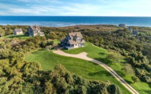 Slashed Seven Sisters – £10.4 million or $12.995 million for Andrews House, 153 Deforest Road, Montauk, New York, NY 11954, United States of America through Sotheby’s International Realty, down from £14.8 million or $18.5 million in 2016 – Famous ‘Seven Sisters’ cottage in Montauk for sale for 30% less than in 2016; the ‘Gilded Age cottage’ was designed by Stanford White, an architect whose murder famously led to the ‘Trial of the Century’ from 1907 onwards.