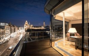 A Price-Cut Penthouse – £16 million for Sixth and Seventh Floor Penthouse at Collier House, 163 – 169 Brompton Road, Knightsbridge, London, SW3 1PY, United Kingdom through Merchants Row – Vast Knightsbridge penthouse for sale for 27% less than the £22 million sum in 2012 but extraordinarily 6,900% more than the £230,000 sum in 1999. Near Harrods and Brompton Oratory.