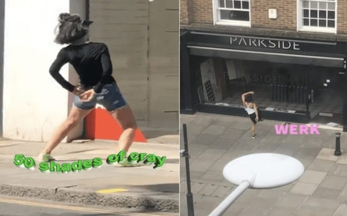Who is Chelsea’s ‘Window Twerky’? Fifty Shades of Strictly in COVID-19 – ‘The Steeple Times’ asks readers to name brilliantly batshit bonkers bird spotted gyrating in front of Chelsea shops during the coronavirus lockdown.