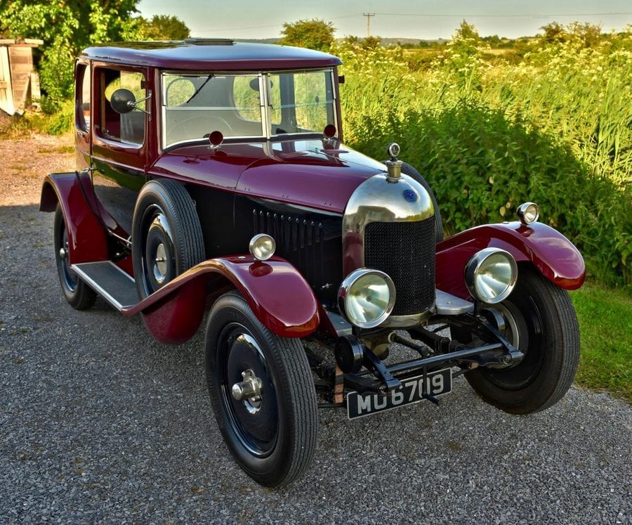 A Meticulous MG – £75,000 for 1925 MG 14/28 Super Sports bullnose salonette through Vintage & Prestige Classic Cars – “Meticulously restored” MG 14/28 Super Sports bullnose two-door salonette for sale; it is the only surviving example of just six made in 1925.