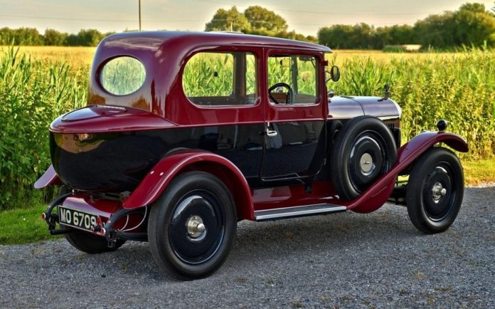 A Meticulous MG – £75,000 for 1925 MG 14/28 Super Sports bullnose salonette through Vintage & Prestige Classic Cars – “Meticulously restored” MG 14/28 Super Sports bullnose two-door salonette for sale; it is the only surviving example of just six made in 1925.
