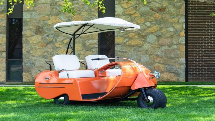 Gas & Golf – Rare 1957 Jato Walker petrol golf cart to be auctioned – Rare example of first ever production petrol powered golf cart to be auctioned; the 1957 Jato Walker Executive, however, does not come cheap – 1957 Jato Walker Executive to be auctioned by RM Sotheby’s as part of their ‘Driving Into Summer’ online auction from 21st to 29th May 2020. It has an estimate of £8,200 to £12,300 ($10,000 to $15,000, €9,300 to €13,900 or درهم37,000 to درهم55,000).