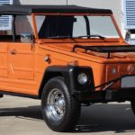 A Landy or a Thing? RM Sotheby’s Palm Beach auction goes online – Nine seat, thirty year old 1990 Land Rover 110 Defender for sale for staggering sum; a cheaper alternative at RM Sotheby’s auction (forced online because of coronavirus) is a 1974 Volkswagen 181 ‘Thing’ – 20th to 28th March 2020 in Florida.