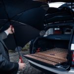 A Costly Coupé – Range Rover Adventum Coupé for sale for £256k through Classic Youngtimers – Coachbuilt 2018 Range Rover Adventum Coupé by Dutch designer Niels van Roij for sale for an eye-watering sum; it comes with two umbrellas with handles made of the same leather as the interior.