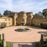 A Poirot Curve – Curve shaped neo-Georgian house that wouldn’t look out of place in an Agatha Christie Poirot novel on the St. George’s Hill estate in Surrey for sale for an extraordinary sum. Hamstone House, South Ridge, St. Georges Hill, Weybridge KT13 0NF, United Kingdom is offered for £16 million ($18.4 million, €17.2million or درهم67.6 million) by agents Beauchamp Estates.