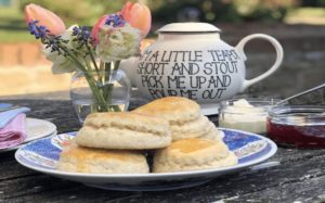 Ask Charlie – Lockdown Afternoon Tea with Charlie – Charlie Gray of ‘Ask Charlie’ shares her thoughts how to perfect a lockdown afternoon tea complete with lavender scones.