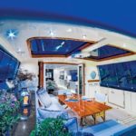 A Savvy Pad – £2.5 million for Peter de Savary’s motor yacht – Unusual river barge and motor yacht combo owned by Peter de Savary for sale through River Homes; it is currently moored at Cadogan Pier in Chelsea.