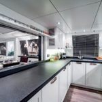 A Savvy Pad – £2.5 million for Peter de Savary’s motor yacht – Unusual river barge and motor yacht combo owned by Peter de Savary for sale through River Homes; it is currently moored at Cadogan Pier in Chelsea.