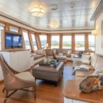 An Ugly Duckling With All The Extras – Richard Kayne’s yacht SuRi – “Ugly duckling” ex-crab boat converted into “ultimate fun factory” by billionaire equity investor Richard Kayne of Kayne Anderson Capital Advisors L.P. for sale for 47% less than in 2017; it comes with a two-seat amphibious flying boat – SuRi for sale for £18.8 million, down from £35.8 million through Burgess Yachts.