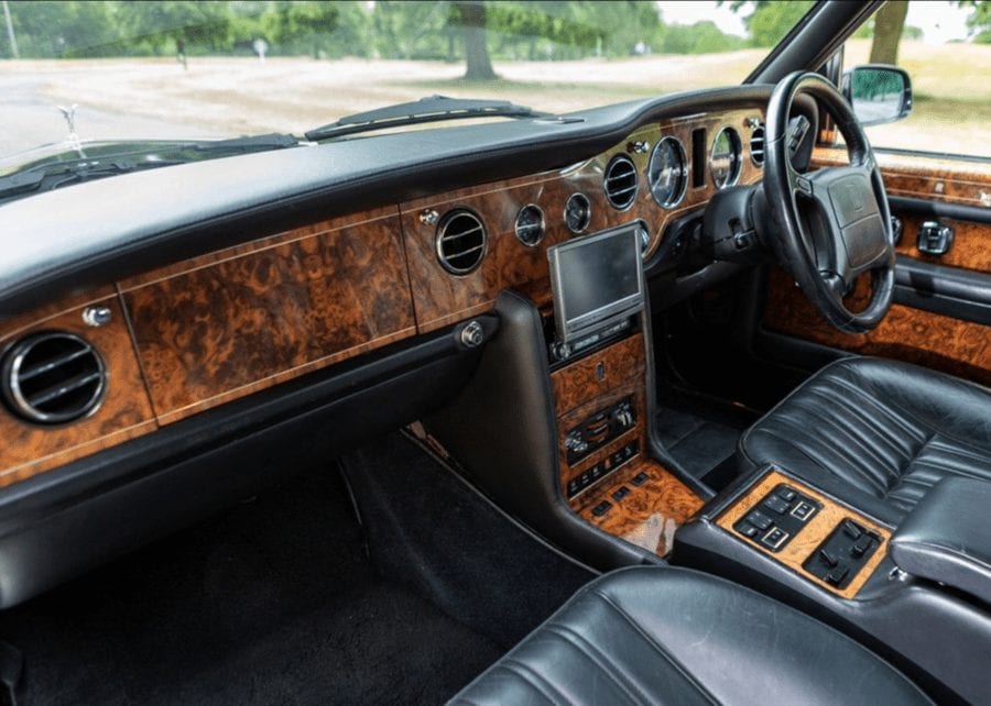 A Demon Rolls-Royce – Dot-com tycoon Cliff Stanford’s 1998 Rolls-Royce Silver Spur to be auctioned by Historics Classic and Sportscar Auctioneers on 18th July 2020 with an estimate of £18,000 to £22,000 ($22,200 to $27,100, €19,800 to €24,200 or درهم81,600 to درهم99,700) at their Windsorview Lakes sale.
