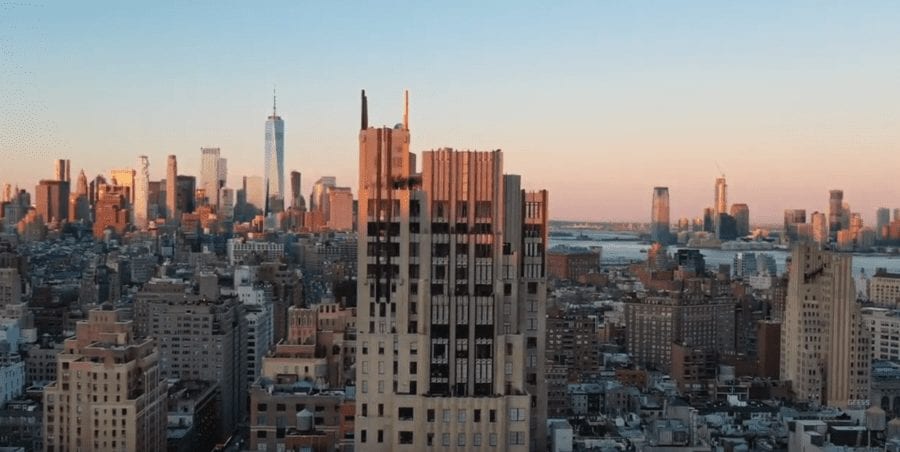 A Priced Down Penthouse – £14m for NYC penthouse sold for £41m in 2014 – After a New York penthouse goes into contract for a sum 64% lower than it sold for in 2014, the building’s board go crackers – £14.78 million for Penthouse One, Walker Tower, 212 West 18th Street, Chelsea, New York through Shaun Osher of Core NYC angers building’s board.