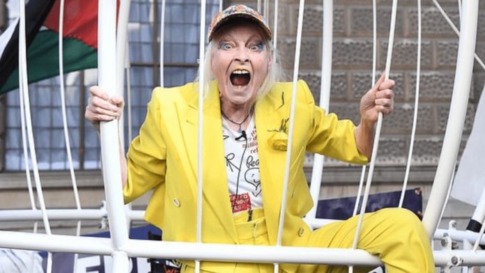 Wally of the Week – Dame Vivienne Westwood – Fruitcake Dame Vivienne Westwood behaves as normal during a BBC News interview and declares the media “morons.”
