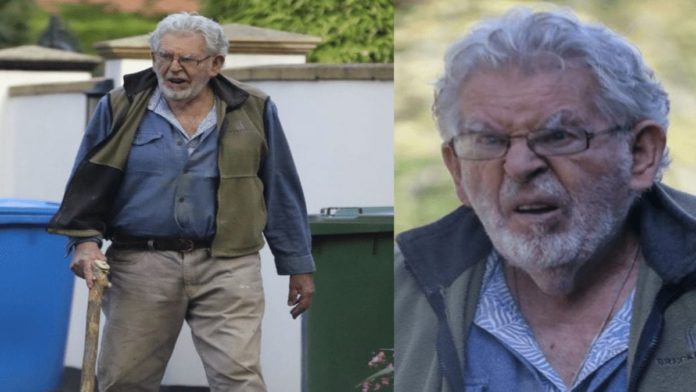 Rotten Reeking Rolf Returns – Rolf Harris spotted in soiled clothing – As Rolf Harris is spotted pounding the pavements in soiled clothing, the public must be reminded that this paedo pest is still nothing but a mucky monster. Rolf Harris of Highlands, Fishery Road, Bray, Maidenhead, Berkshire, SL6 1UP.