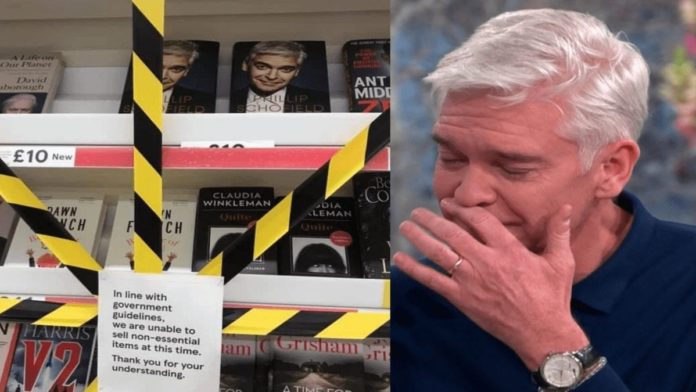 Schofe Banned – Phillip Schofield memoirs banned in Wales – As Phillip Schofield’s book is banned from sale in Wales, we ask: “Did the temperamental telly host have another meltdown as a result?”