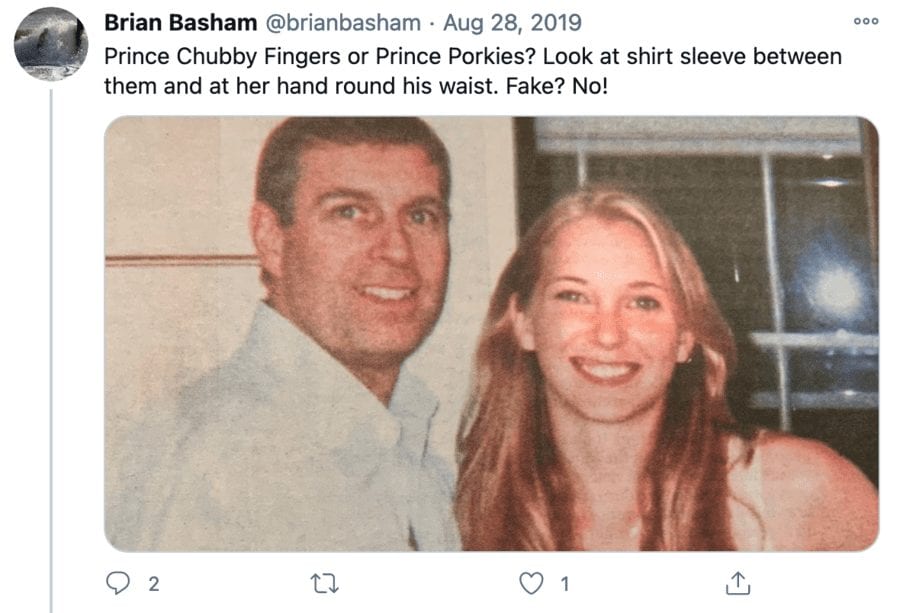 Basham-ing Ghislaine – Brian Basham tries to help Ghislaine Maxwell – Ghislaine Maxwell apologist Brian Basham leaves a curious comment on ‘The Steeple Times’ as part of his campaign to try to free the mucky madam.