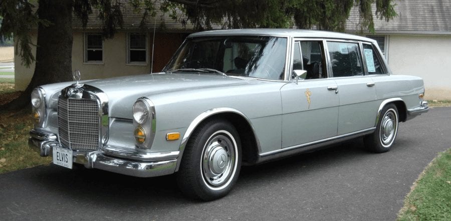Elvis & Epstein’s Dictator Car – Ex-Elvis Presley Mercedes 600 to be sold – 1969 Mercedes-Benz 600 ‘Dictator Car’ sedan originally owned by Elvis Presley and currently by an Epstein is being sold by auction –1969 Mercedes-Benz 600 sedan, chassis number 10001212001321, originally owned by Elvis Presley and gifted to Jimmy Velvet in the mid-1970s – To be sold by Bring A Trailer on Friday 18th December 2020 at 7.05pm – Current bid of £160,400 ($214,500, €177,000 or درهم787,800).
