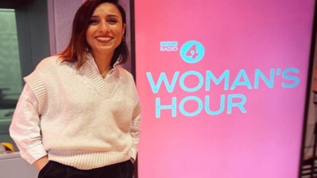 Heroine of the Hour 2021 – Anita Rani – Gin loving radio presenter – Anita Rani arrives as a BBC Radio 4 ‘Woman’s Hour’ morning show presenter and announces: “If you’ve had enough, pour yourself a G&T, you have my permission.”