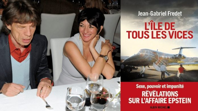 Maxwell Booked 2021 – Ghislaine Maxwell sues over ‘Vice Island’ (‘L’île de tous les vices: Sexe, pouvoir et impunité, révélations sur l'affaire’) book by Jean-Gabriel Fredet, published by Albin Michel – As she is quite deservedly denied bail for a FOURTH time, mucky madam Ghislaine Maxwell sues the publishers of a book about her and Jeffrey Epstein; we respond by urging readers to buy ‘Vice Island’ now.