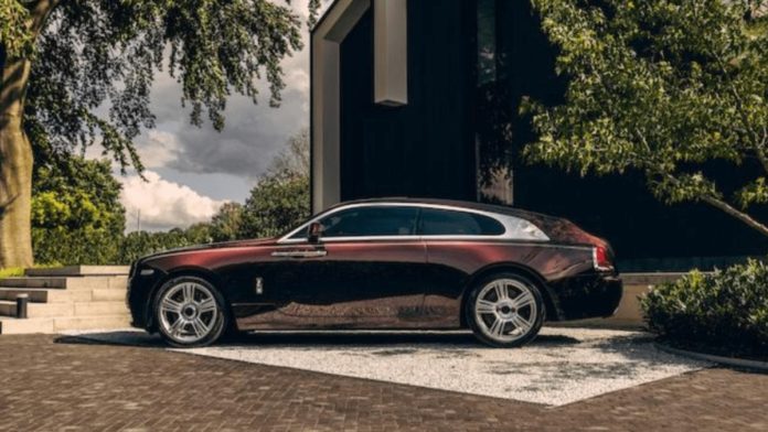 The Spectre Shooting Brake – 1 of 1 Rolls-Royce Wraith shooting brake – 2015 Rolls-Royce Wraith converted to a shooting brake by automotive genius Niels van Roij for sale for 157% more than it originally cost – Bonhams at their ‘Les Grandes Marques à Monaco’ sale in Monte Carlo on 23rd April 2021 with an estimate of £320,000 to £480,000 ($440,000 to $660,000, €370,000 to €550,000 or درهم1.6 million to درهم2.4 million).