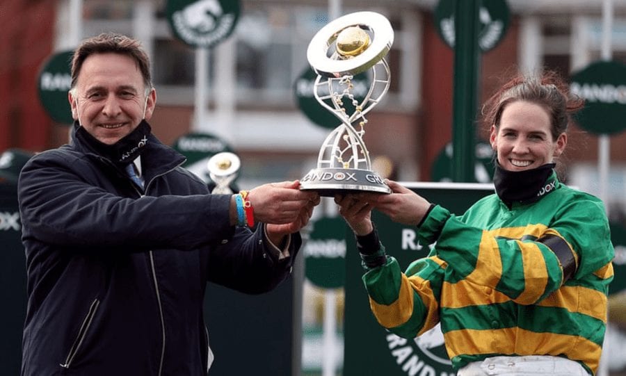 Heroine of the Hour 2021 – Irish jockey Rachael Blackmore – In becoming the first woman ever to win the Grand National, Rachael Blackmore has brought much needed joy to the racing world.