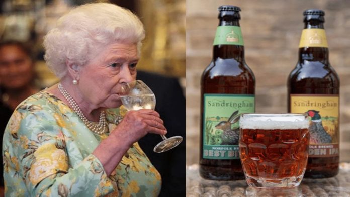 Brenda’s Brew – Her Majesty The Queen launches two beers – Her Majesty The Queen launches two home brewed bitters just as it is announced that drinkers have drunk stocks nigh on dry in the wake of ‘unlockdown’ – 4.3% Sandrigham Best Bitter and the 5% Sandringham Golden IPA pale ale been produced by Barsham Brewery, Fakenham, Norfolk for the Sandringham Estate, Norfolk, PE35 6EN – Priced at £3.99 per bottle.