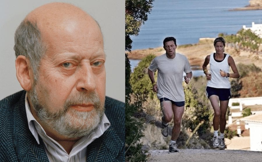 Paedophile Sir Clement Freud, Gerry and Kate McCann running