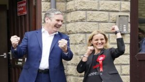 Keir Starmer Kim Leadbeater Batley & Spen Eat Your Hat Galloway
