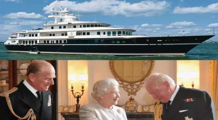 Sir Donald Gosling royal yacht