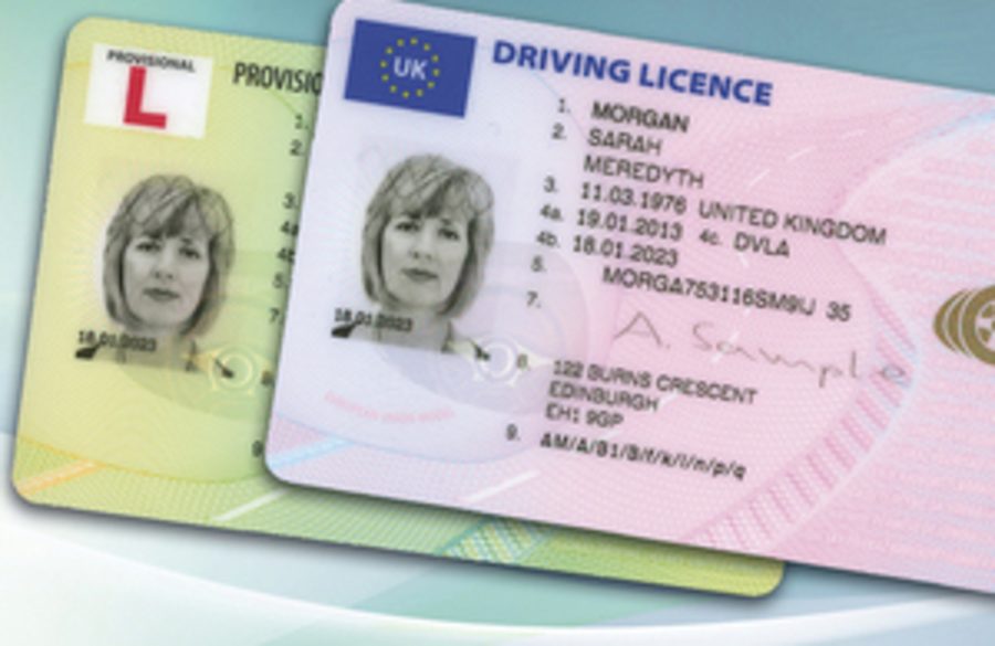Driving licence photocard