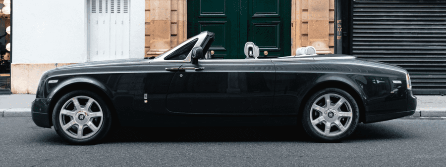 2017 Rolls-Royce Phantom drophead coup, silver metallic 1