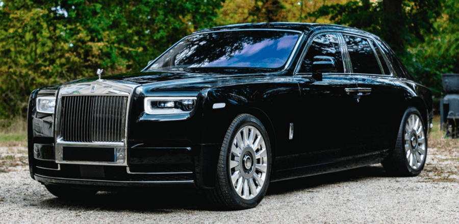 2018 Rolls-Royce Phantom, black diamond metallic 1