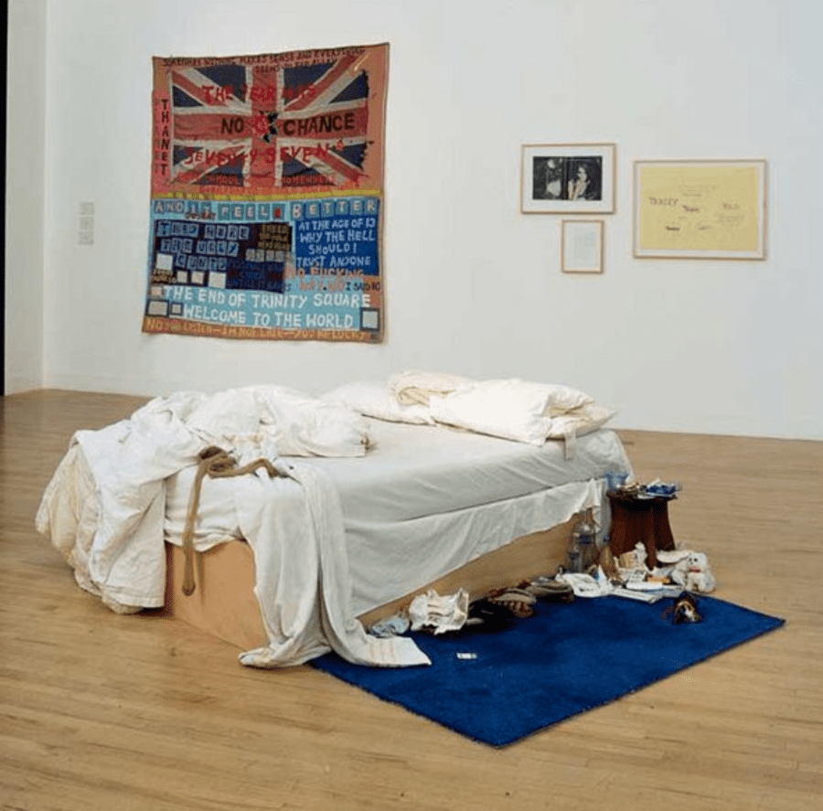 Tracey Emin’s ‘My Bed’ (1999).