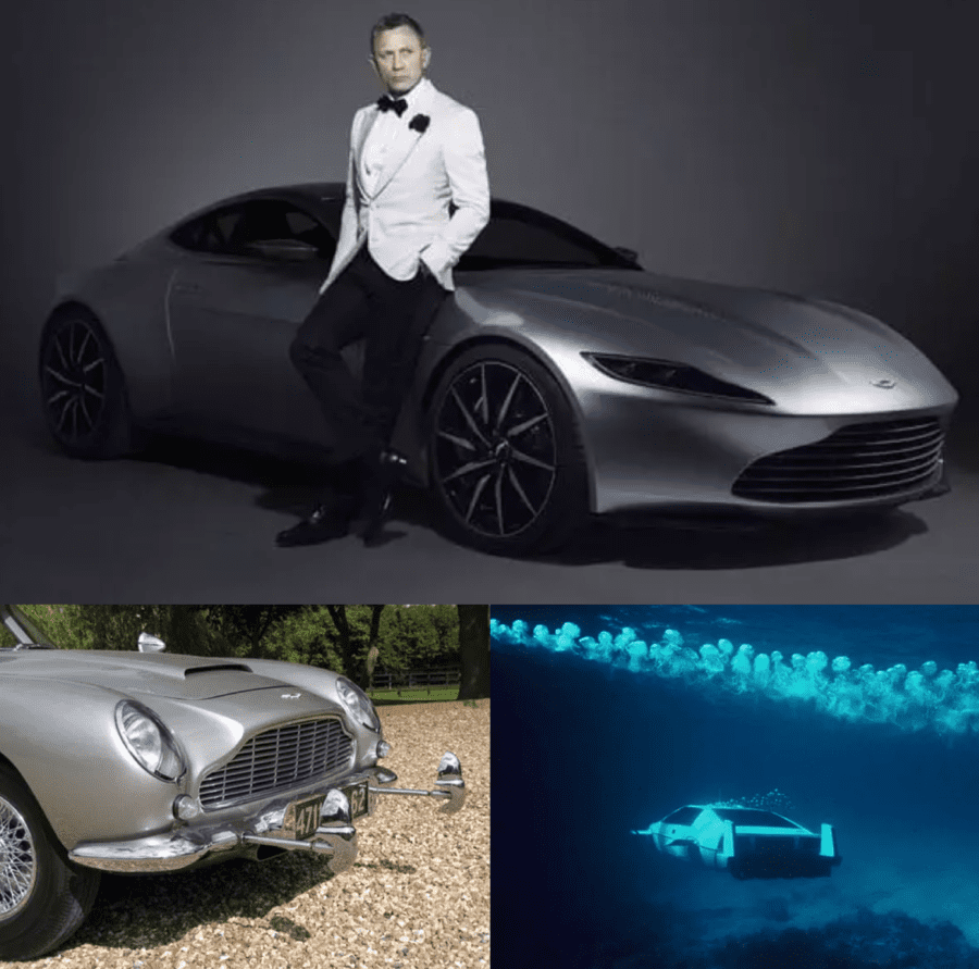 James Bond Daniel Craig Aston Martin