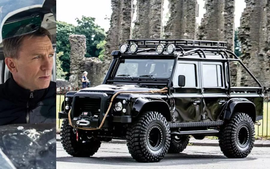 James Bond Spectre Land Rover Defender