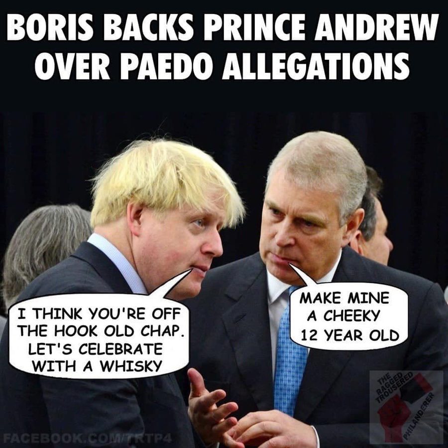 Boris Johnson Prince Andrew