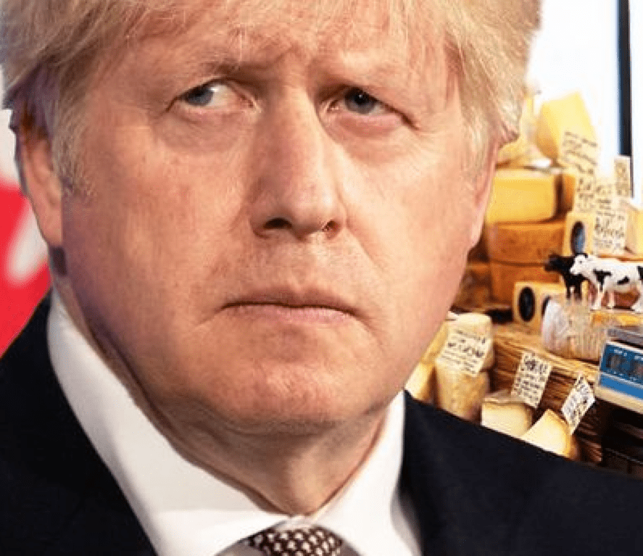 Boris Johnson cheese