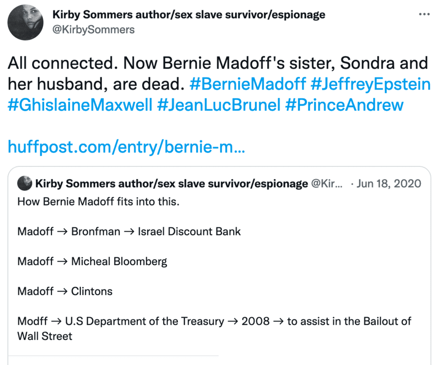 Kirby Sommers Bernie Madoff