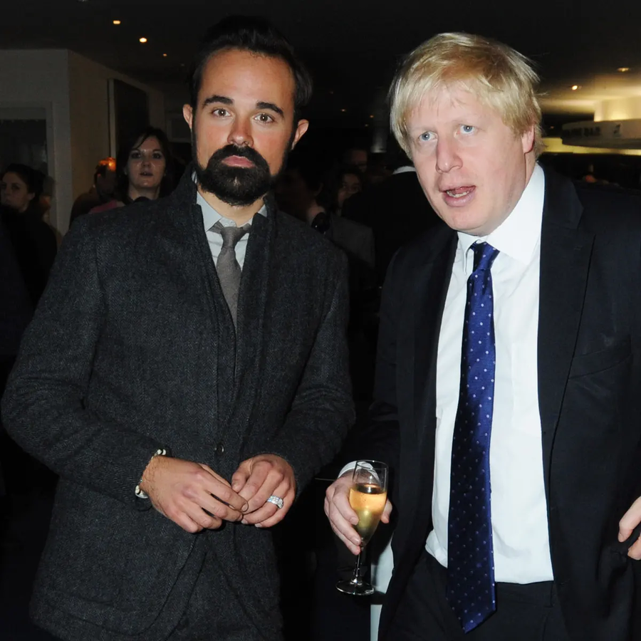 With Boris Johnson