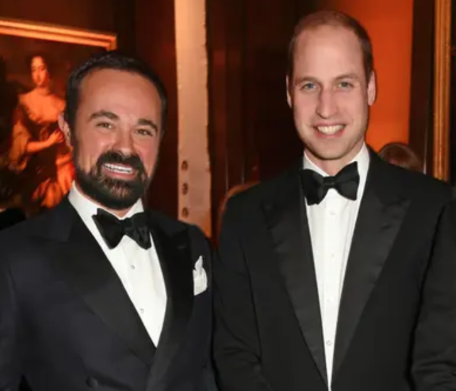 With Prince William
