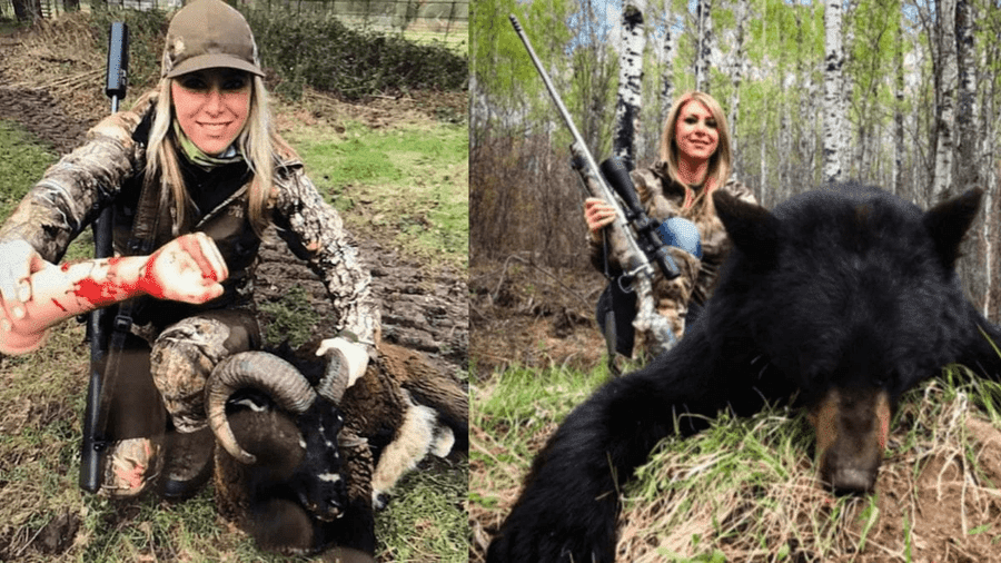 Larysa Switlyk sheep and bear killer