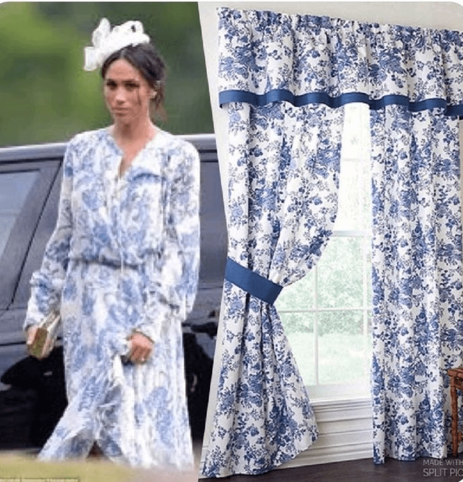 Curtains for Duke and Duchess of Sussex